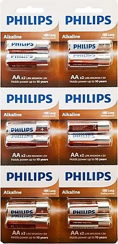 PHILIPS ALKALİNE KALEM PİL  PK:12  KL:216